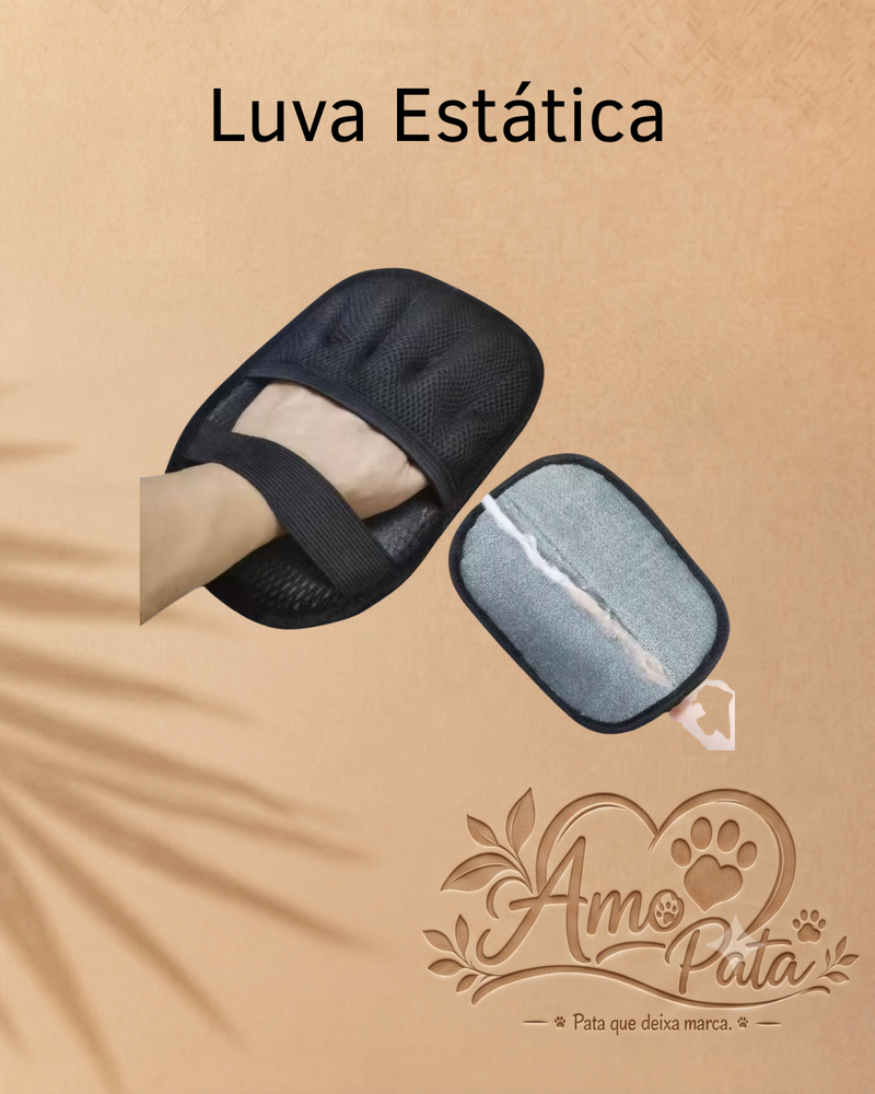 🧤 Luva Estática Tira-Pelos